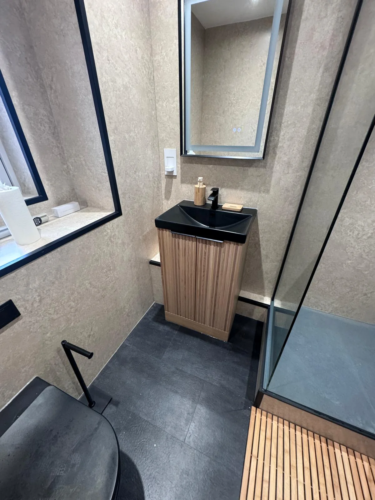 Modern bathroom after SWD Joinery renovation